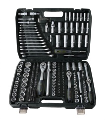HR TRUSA 216 PIESE CR-V (1/4",3/8"&1/2")