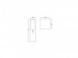 IMPRESS HUE WACA EU PEDESTAL BLACK 2X8W - Img 3