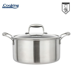 SEMIOALA INOX+CAPAC 28x13CM,7L,TITANIUM3 - Img 2