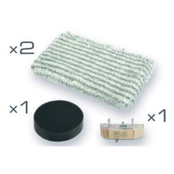 Set 1 filtru de spuma 2 mopuri din microfibra 1 cartus anticalcar pentru aspirator ROWENTA Clean and Steam RY7557WH - Img 2