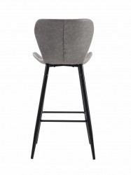 SET 2 SCAUNE DE BAR RETRO - LIGHT GREY - Img 2