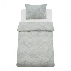 Set de pat single bumbac, 92 gsm,Paisley - Img 3