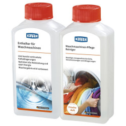 Set ingrijire masina de spalat Xavax decalcifiant + solutie de curatare - Img 1