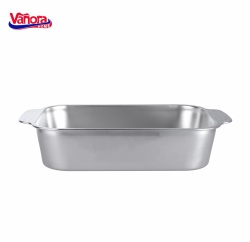 TAVA INOX 33x19x7.5 CM, LORA