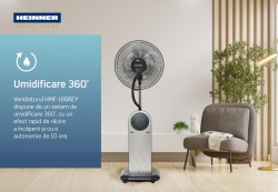 VENTILATOR HEINNER HMF-18GREY - Img 9