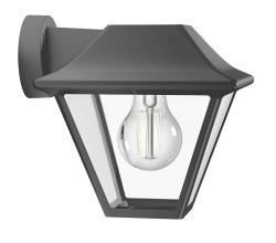 ALPENGLOW WALL ANTHRACITE 1X60W HV