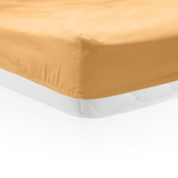 CEARCEAF PAT CU ELASTIC 160X200 CM GALBE - Img 2