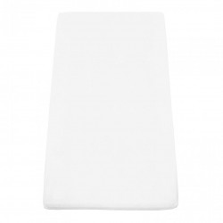 CEARCEAF PAT CU ELASTIC 90X200 CM ALB - Img 2