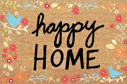 COVORAS INTRARE 60X40CM, HAPPY - Img 1