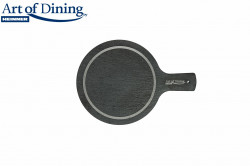 PLATOU ARDEZIE ROTUND,CU MANER,28X20CM - Img 3