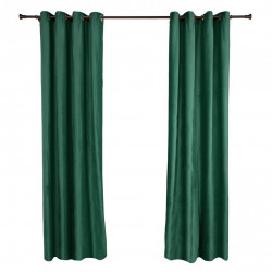 SET 2 DRAPERII CATIFEA 140X270 CM VERDE - Img 2