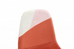 SET 2 SCAUNE STIL SCANDINAV - CORAL - Img 6