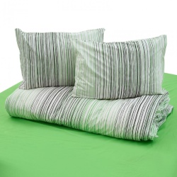 Set de pat,cearceaf cu elastic180x200,Mi - Img 4