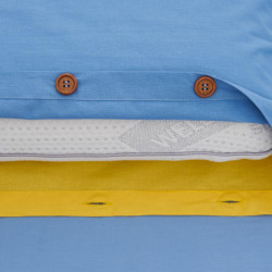 SET DE PAT DUBLU BBC YELLOW/BLUE - Img 6