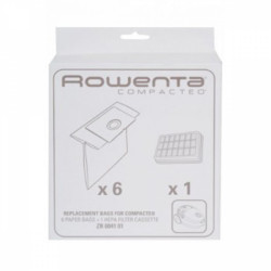 Set Rowenta ZR004101 de 6 saci din hartie + Filtru Hepa