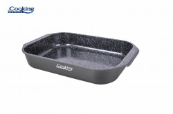 TAVA INALTA ALUMIN 39.5x26CM, DARK LINE - Img 1