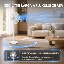 VENTILATOR CU PICIOR HEINNER HMSF-3WH - Img 12