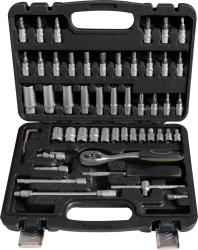 HR TRUSA 52 PIESE 1/4" CR-V