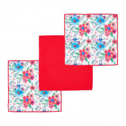 SET 3 PROSOAPE MICROFIBRA 40X40CM FLORI - Img 2