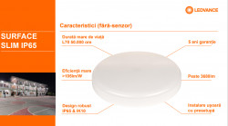 SF SLIM SQ 260 P 26W 840 IP65 EUE LEDV - Img 3