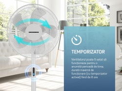 VENTILATOR CU PICIOR HEINNER HMSF-3WH - Img 10