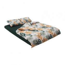 Lenjerie dubla,100%bumbac,4 piese, Mona - Img 3