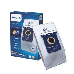 Set set 4 saci Long performance pentru aspirator Philips Performer Expert FC8722 - Img 2