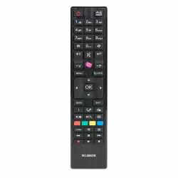 Telecomanda pentru LED Horizon/Telefunken/ Hitachi/Hyundai RC4876 neagra cu functiile telecomenzii originale