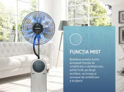 VENTILATOR HEINNER HMF-18GREY - Img 7