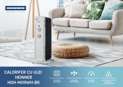 CALORIFER CU ULEI HEINNER HOH-M09WH-BK - Img 5