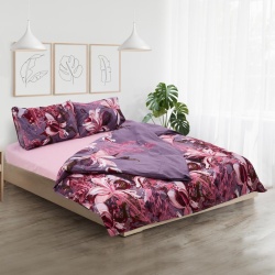 Lenjerie kingsize bumbac,132 TC,Magnolia - Img 6