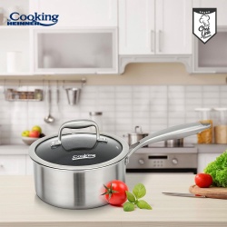 CASEROLA INOX+CAP 16x8.5CM1.6L TITANIUM3 - Img 4