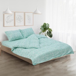 Set de pat king size bumbac, 92 gsm,Nova - Img 9