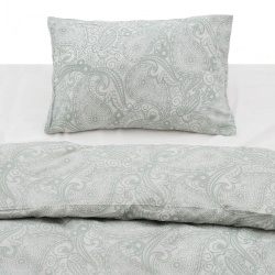 Set de pat single bumbac, 92 gsm,Paisley - Img 5