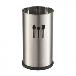 SUPORT USTENSILE INOX,D:10 CM,H:18 CM - Img 1