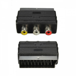 Adaptor SCart - Audio - Video (RCA) - Img 1