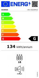 RACITOR DE VINURI HEINNER HRV-A52DRM18 - Img 2