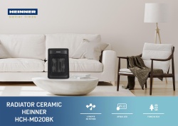 RADIATOR CERAMIC HEINNER HCH-MD20BK - Img 8