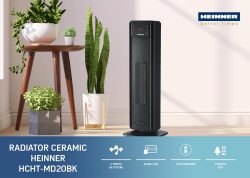 RADIATOR CERAMIC HEINNER HCHT-MD20BK - Img 6