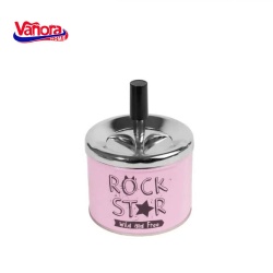 SCRUMIERA ANTI-VANT CU BUTON 9x11 CM