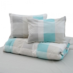 Set de pat king size bumbac,92gsm,Square - Img 6
