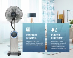 VENTILATOR HEINNER HMF-18GREY - Img 8