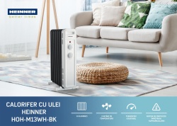 CALORIFER CU ULEI HEINNER HOH-M13WH-BK - Img 4