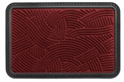 COVORAS INTR TEXTIL+CAUCIUC 40X60CM,ROSU - Img 1