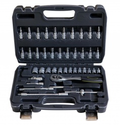 HR TRUSA 45 PIESE 1/4" CR-V