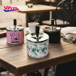 SCRUMIERA ANTI-VANT CU BUTON 9x11 CM - Img 8
