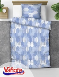 Set de pat single bumbac, 92 gsm, Arrow