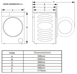 USCATOR DE RUFER HEINNER HHPD-HMK90IVFC+ - Img 7