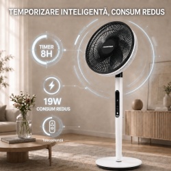 VENTILATOR CU PICIOR HEINNER HMSF-9BK - Img 12