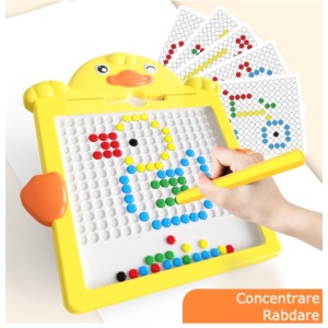 Joc Creativ Mozaic Magnetic pentru Copii, 3+ Ani - Img 3
